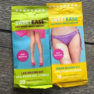 Sweet Ease Waxing Strip Kits Unopened New